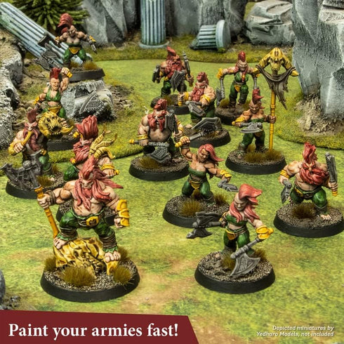 The Army Painter Grim Black Paint Speedpaint- Acrylic Craft Paint Non-Toxic Heavily Pigmented Water Based Paint for Tabletop Roleplaying, Boardgam...