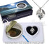 Pearlina Dragon Cultured Pearl in Oyster Necklace Set Silver-tone Cage w/Stainless Steel Chain 18"...