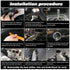Qiilu Shift Knob Stopper, Wrench, Shift Knob Boot Retainer Shift Knob Stopper Limiter Shifter Shifting Head Buckle Stopper Universal for Car(A (Re...