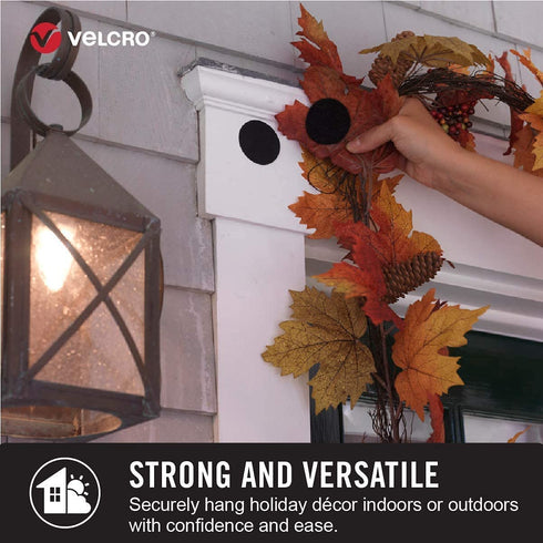 VELCRO Brand Heavy Duty Tape | 16 Foot Roll | Strong Sticky Back Adhesive Holds up to 10 lbs | Industrial Strength Fasteners for Indoor or Outdoor...