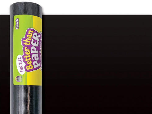 Teacher Created Resources Fun Size Better Than Paper Bulletin Board Roll, 18" x 12', Black...