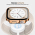 for Apple Watch Case 45mm,Hard Case with Tempered Glass Screen Protector,Watch Cover for Apple Watch Series 9 8 7 Screen Protector,Ultra-Thin Dura...