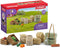Schleich Horse Club 14pc. Toy Feed and Accessory Set for Horses and Animals - Detailed Hay, Straw, and Carrot Horse Feed, for Education and Imagin...