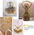100 Pcs Dried Wheat Sheaves Bundle Golden Natural Wheat Bouquet Bunch Dried Flowers Arrangement for Fall Farmhouse DIY Design Home Table Wedding P...