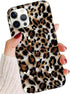 J.west Leopard Case Compatible with 12 Pro Max, Luxury Sparkle Cheetah Print Design Soft Silicone Phone Case Cover Girl Women with TPU Bumper for ...
