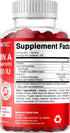 Vitamatic Sugar Free Vitamin A 25000 IU Gummies (Retinyl Palmitate) - Natural Strawberry Flavor - 120 Pectin Based Gummies (1 Bottle)...