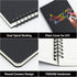 EUSOAR Spiral Lined Notebook, A5 3packs 5.5"X8.3" 120 Pages Hardcover Lined Travel Writing Journal, Notepad Sketchbook, Students College Office Bu...