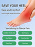 Heel Cup for Heel Pain Relief,Plantar Fasciitis Heel Support Inserts with Arch Support,Heel Cushion Cups for Achilles Tendonitis,Heel Spur,Flat Fe...