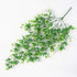 Artificial Hanging Vine, Sweet Potato Leaves Plastic Plants Greenery Faux Ivy Garland Fake Plant UV Resistant for Indoor Outdoor Garden Door Wall ...