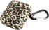 Seadream Silicone Leopard Pattern Protective Cover Case Metal Keychain Compatible with Apple AirPods...