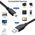 SaiTech IT USB 2.0 A to Mini 5 pin B Cable for External HDDS/Camera/Card Readers/MP3 Player-Black (10 Pack 3 Feet)...