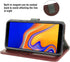 Asuwish Compatible with Samsung Galaxy J4 Plus Wallet Case Tempered Glass Screen Protector and Leather Flip Card Holder Stand Cell Accessories Pho...