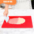DIMROM Round Silicone Molds 468 Cavity - Red Semi Sphere Chocolate Dog Treat Molds Silicone Shapes Boba Mold Non Stick Baking Sheet Gummy Molds - ...