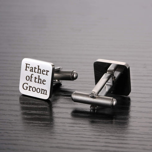 Father of The Groom Cufflinks, Father of The Groom Gift from Son for Wedding, Proud to be Your Son Cuff Links...
