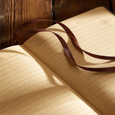 Vintage PU Leather 3D Relief Nautical Notebook - 160 Pages A5 8.3x5.6 inches - Diary and Writing Journal,for Women Men (Brown)...