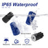 SAVITA 20pcs Waterproof Wire Caps Connectors, Outdoor Electrical Wire Connectors Twist Nuts Caps Wire Caps Compatible with 22AWG-12AWG for Outdoor...