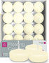 HYOOLA Premium Ivory Floating Candles 1.75 Inch - 3 Hour - 20 Pack - European Made...