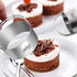 Biscuit Cutter Set, 5 Pieces Round Cookies Cutters with Handle, 18/8 Stainless Steel Graduated Circle Pastry and Dough Cutters...