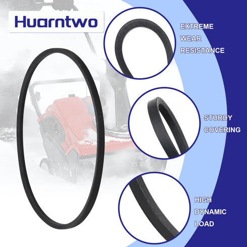 579932, 579932MA 1733324SM Driver Belt for Murray, Craftsman snowblower...