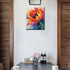 Tulip Flower Paint by Number for Adult,Abstract Graffiti Painting by Number Kits On Canvas, DIY Oil Painting Acrylic Paints,leafage Paint by Numbe...