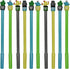Maydahui 40PCS Cactus Gel Pen Cute Cartoon Potted Plant Pens Red Flower Bear Ball Mountain Style Black Ink for School Home Office...