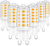 MAXvolador G9 LED Bulb Dimmable, Warm White 2700K, 40W T4 Halogen Equivalent, Bi Pin Base 4W G9 Light Bulbs for Chandelier Lighting, 400LM, 6 Pack...