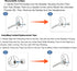Foam Ear Tips for Plantronics Ploy Voyager 5200 5220 5210 Bluetooth Headset Earphone Covers Silicone Eartips Replacement Earphone Earpads Cushion ...