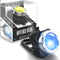 OPTIKS-BLUE Bike Light: 220 Lumens - USB Rechargeable -10hr Max - Water Resistant - 5 Modes - Blue/Blue Strobe LED - Lights for Bicycles...