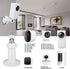 Wall Mount Compatible with Wyze Cam Pan & Wyze Cam Pan V2 & Wyze Cam V3, Adjustable Mount bracket for Wyze Cam Pan V2/for Wyze Cam Outdoor(camera ...