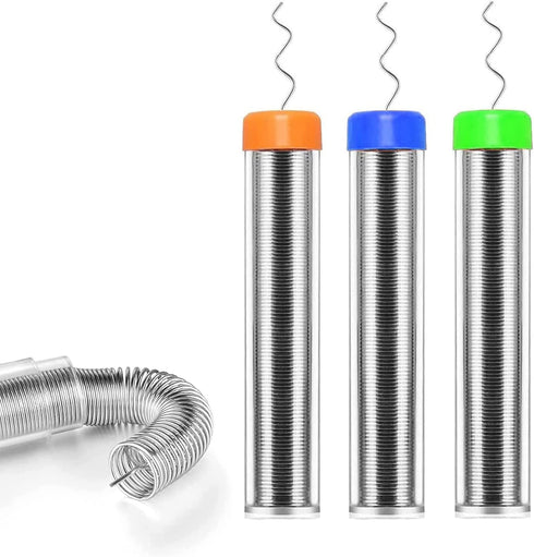 3Pcs Solder Wire,Diameter 1.0mm,11g×3pcs Rosin Core Solder for Electrical Soldering Welding Electronics Soldering DIY.(Net 33g)...