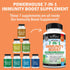 Immune Support Supplement with Zinc Vitamin C Vitamin D 5000 IU Elderberry Ginger D3 Goldenseal - Dr Approved Immunity Vitamins for Adults Women a...