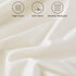 Top Finel Decorative Throw Pillow Covers 18x18 Set of 2, Cream White Couch Square Pillow Covers for Sofa Bed, Soft Velvet Cushion Covers with Pom ...