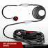 Nilight 2PCS Plug and Play 22AWG 5Feet Wiring Harness Switch Extension Kit for Off Road LED Work Light Bar...