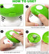 Honbay Mini Cute Table Dust Vaccum Cleaner, Mushroom Shaped New Portable Corner Desk Vaccum Cleaner Mini Cute Vacuum Cleaner Dust Sweeper (Green)...