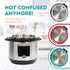3-Pack 6QT Silicone Sealing Rings with Steam Release Valve - Compatible with Instant Pot Ultra & 6 Quart Models (Duo, Lux, Duo Plus, Ultra, Viva) ...