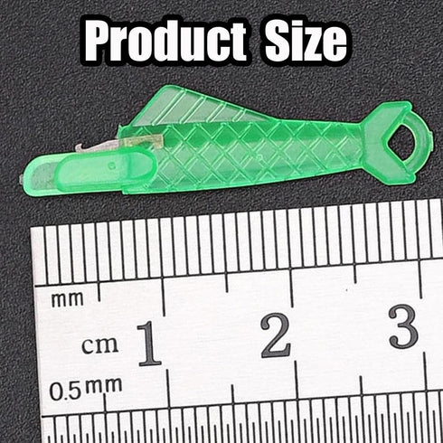 Fish Mouth Sewing Machine Needle Threader, 2024 New Automatic Sewing Needle Threader, Fish Type Needle Threader, Quick Sewing Machine Loop Easy Se...