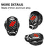 Push Start Button Cover fit for Dodge Challenger Charger Durango Journey Aluminum Alloy Engine Start Stop Button Cover Protector for Dodge Interio...