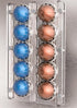 GALVANOX Magnetic Fridge Mount for Nespresso Vertuo Pods Holder (10 Pod Capacity) Capsule Storage and Display (Clear Acrylic)...