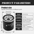 LOCOPOW Oil Filter for Polaris RZR Pro Xp 4 Turbo R S Premium Sport Ultimate Indian Scout Indian Scout Bobber Sixty Twenty Rogue 2019 2020 2021 20...