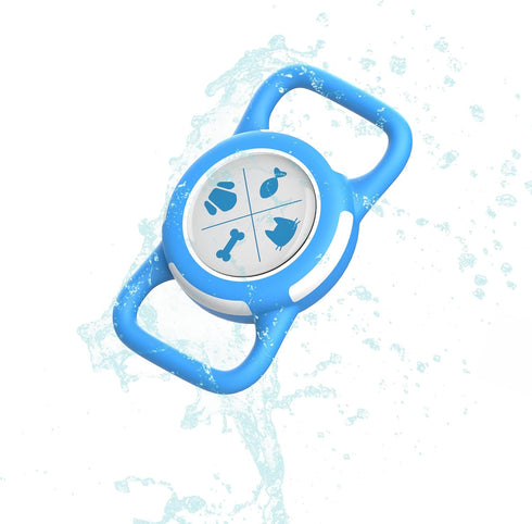 Compatiable with Apple airtag Waterproof Holder, airtag Tracker Protective case, airtag Holder for Dogs/Cats Collar, Silicone Soft Lightweight air...