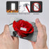 Red Rose Wall Plate 1 Gang Single Toggle Decorative Light Switch Cover Modern Abstract Switch Plate Cover for Bedroom Kitchen Decor Wooden Board G...