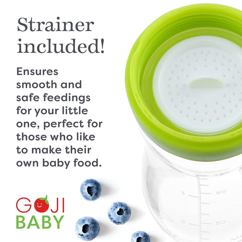 4 oz Silicone Baby Food Dispensing Spoon - 2 Pack - Great for 4+ Month Infants - Includes Stopper - Easy to Use and Mess-Free - Precise Food-Relea...