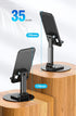 Cellphone Stand Holder 360° Rotation Phone Stand Foldable Scalable Office Desk Adjustable Portable for Travel White...