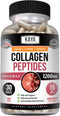 Kaya Naturals Multi Collagen Peptides Complex Powder for Women and Man, Vital for Hair, Skin, Nails, and Anti-Aging, Types I, II, III, V & X Colla...