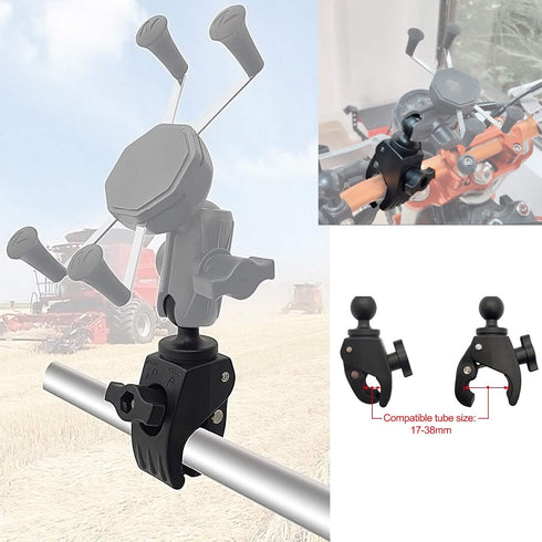 Tough Clamp Base with 1'' Rubber Ball Head...