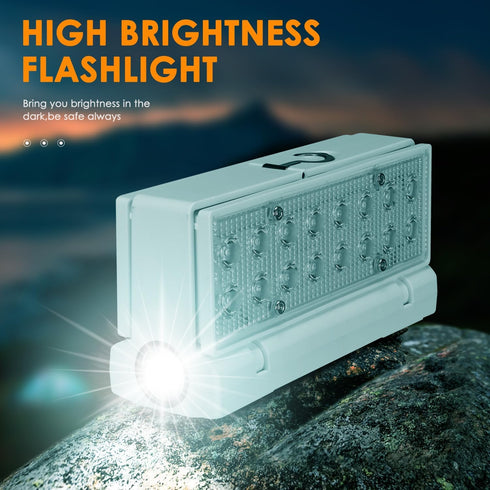 2 in 1 Solar Camping Lights,5 Modes Dimmable Solar Lantern Flashlight, 5000mAh High Capacity Battery Collapsable Lantern Outdoor Waterproof Hangin...