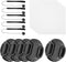 PATIKIL 40.5mm Lens Cap Set, 5Pack Sides Pinch Snap Camera Lens Cover for Front Len Suitable for 40.5mm Thread Universal DSLR Lenses for Nikon, fo...