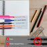 800 Sheets Lined Sticky Notes, 3x3 in, 16 Pads Sticky Notes, Bright Post Stickies Multi Colors Square Self Pad Its Meeting Note for Office Homesch...