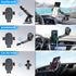 APPS2Car Suction Cup Phone Mount, Windshield/Dashboard/Air Vent Suction Car Phone Holder Mount with Sticky Gel Pad, Compatible with iPhone, Samsun...