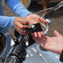Guardian Bell Good Luck Bell w/Keyring & Black Velvet Gift Bag | Motorcycle Bell | Lead-Free Pewter | Good Luck Gift to Friends & Family | Bike Be...